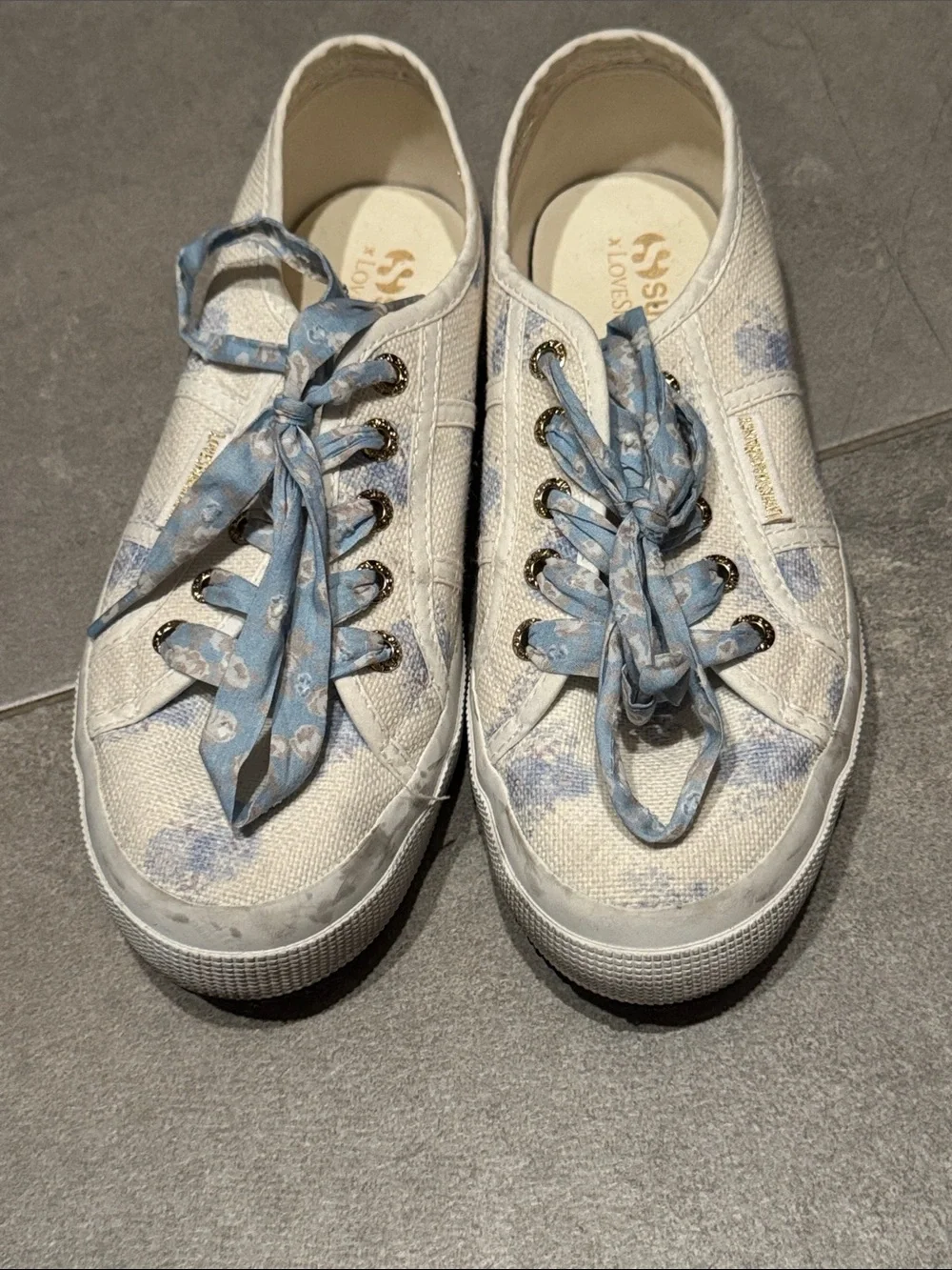 Limited Edition Superga x Loveshackfancy Sneakers size 6.5w